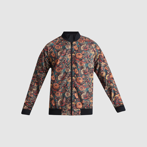 Veste bomber d'hiver personnalisée, entièrement sublimée, écologique, respirante, coupe-vent, nouveau design pour hommes - Product Image 6