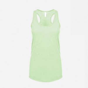 Nueva llegada de secado rápido gimnasio Fitness sólido sin mangas correr mujeres camisetas sin mangas al por mayor de color personalizado de las mujeres deportes camiseta sin mangas - Product Image 4