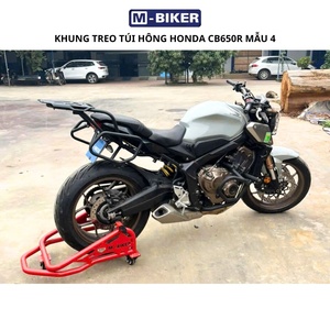 Support de sacoche latérale 4 côtés pour modèle CB650 - Matériaux durables en TPU et aluminium SKU PK.HO.65.0029 - Product Image 6