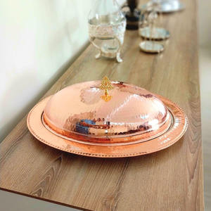 Plato de Servir de Aluminio Ecológico con Tapa de Superficie Pulida, Apto para Lavavajillas, para Uso Diario en el Hogar y Aplicaciones de Cocina - Product Image 3