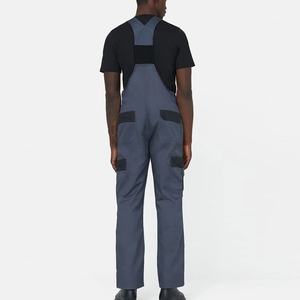 Pantalones de Trabajo con Peto de Seguridad Originales, Nuevos, Resistentes al Fuego, para Soldadura, Lavados, para Hombre - Product Image 3