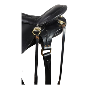 ชุดอานม้าหนังแท้คุณภาพสูงทำด้วยมือฮอร์นขี่ม้าสไตล์ตะวันตกสวมใส่สบายทนทาน - Product Image 6