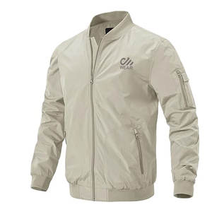 แจ็กเก็ตบอมเบอร์ผู้ชายแจ็คเก็ตผ้าใบทำจากโพลีเอสเตอร์สไตล์ไฮสตรีทสำหรับฤดูหนาว - Product Image 2