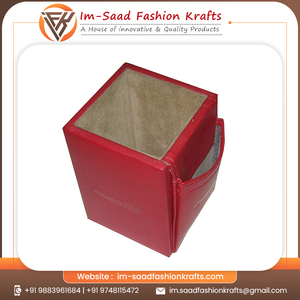Luxury Leather Made Red <b>Desk</b> Pen and Accessories Organizer for Home and Office Premium Quality <b>Desk</b> Organizer <b>Set</b> Manufacturer f - Product Image 5