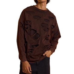 Vente en gros de sweatshirts pour hommes de qualité supérieure avec étiquette personnalisée Sweatshirt 100% coton pour hommes - Product Image 1