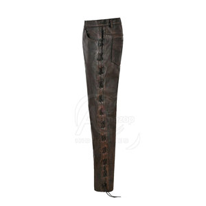 Pantalons en cuir légers pour hommes, best-sellers, en vente, vêtements décontractés, qualité supérieure - Product Image 3