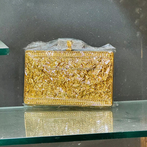 Best Quality <b>Women</b> Evening Bag Elegant Clutch <b>Purse</b> Metal Handbags Prom Wedding Party From Falak World Export - Product Image 1