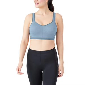 สปอร์ตบราบุนวมสำหรับออกกำลังกายเล่นฟิตเนสสปอร์ตบราออกกำลังกายแบบไร้ตะเข็บดีไซน์ระบายอากาศได้ - Product Image 1