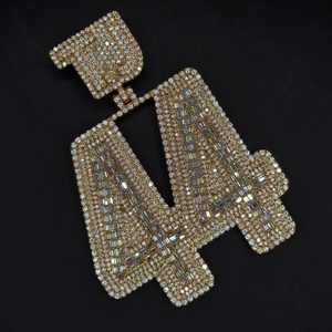 Collier pendentif numérique en argent sterling 925 avec moissanite et motif sucre candi, style hip-hop, accessoire, pièce unique, source de dropshipping - Product Image 4