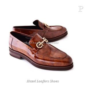 Zapatos mocasines de cuero de calidad de exportación, antideslizantes a la moda para un uso cómodo en la oficina, perfectos para el uso diario, zapatos de primera calidad - Product Image 3