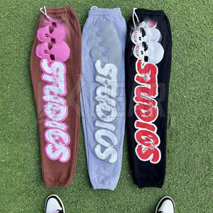 Fabricación de alta calidad de tamaño personalizado Puff impresión chándales Jogging trajes de gran tamaño Puff impresión chándal - Product Image 5