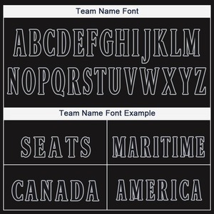 カスタムブラックグレー野球ジャージー - Product Image 5