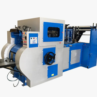 Machine à fabriquer des sacs en papier kraft entièrement automatique et informatisée Bagmac S1-A avec moteur PLC, facile à utiliser, état neuf, vente chaude