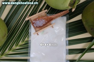 Tasse de pouding à la gelée de coco Nata De Coco compressé brut Produit agricole certifié halal et fruité - Product Image 3