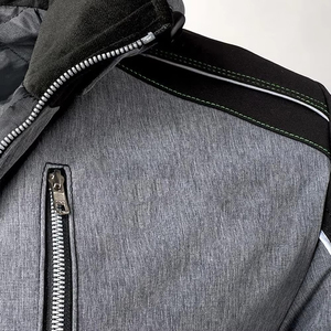 Custom OEM Manufacturer Men Softshell <b>Jackets</b> in Low Price <b>Hooded</b> Style Long Sleeves Softshell Outdoor <b>Jackets</b> <b>for</b> Men - Product Image 6