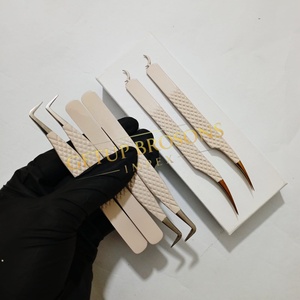 Pince à cils GETUP BROSONS IMPEX 90 de haute qualité, isolation Diamond Grip, pointe de 10 mm, antimagnétique, en acier inoxydable durable - Product Image 5