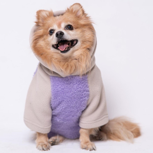 Ropa para Mascotas Hecha a Medida de Primera Calidad 100%, Sudaderas de Lujo para Perros con Forro Polar, Bordado Personalizado, Impresión de Logotipo, Diseño Sólido, Ropa de Invierno - Product Image 2