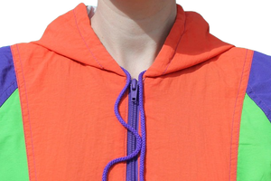 บริการผลิตเสื้อแจ็คเก็ตกันลมแบบกันน้ำสำหรับกิจกรรมกลางแจ้ง ดีไซน์ตามสั่ง ปี 2026 แฟชั่นใหม่ ระบายอากาศได้ดี รับผลิตแบบ OEM พร้อมโลโก้ด้านหน้า - Product Image 5