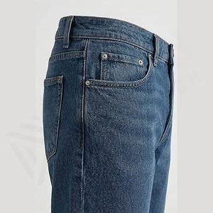 Nouveau design, qualité supérieure, jeans en denim stretch à jambe fuselée, coupe ajustée, couleur personnalisée pour hommes, vente en gros, couleur personnalisée - Product Image 5