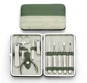 High Quality 10 Pieces <b>Nail</b> Clippers <b>Set</b> Best Quality Manicure Kits By Zachary Industries - Product Image 4