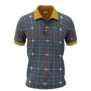 Best Quality Eco-Friendly Four Seasons Plus Size <b>Men's</b> Golf for <b>Shirt</b> Casual Knitted Quick Drying Breathable Custom Logo <b>Silk</b> - Product Image 6