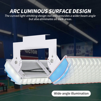 Nouvelles lampes LED anti-éblouissement pour terrain de pickleball, éclairage moderne en aluminium pour stade intérieur, éclairage sans ombre pour salle de badminton
