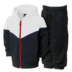 Chándal con capucha de algodón 100% con cremallera frontal, suministro a granel, fabricante de Etiqueta Privada, chándal con logotipo personalizado para hombres - Product Image 3