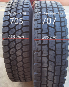 Neumático de Remolque de Servicio Pesado 385/65R22.5 para Vehículos Comerciales, Larga Duración y Agarre Estable en Carretera - Product Image 5