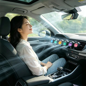 OEM Customized Logo Sandalwood Rose <strong>Car</strong> Perfume Long Lasting Solar-Powered Plastic Air Freshener Aromatherapy <strong>Diffuser</strong> <strong>Vent</strong> <strong>Clip</strong> - Product Image 3
