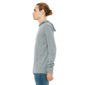 Bella + Canvas Unisex Jersey Sudadera con capucha de manga larga Hombre Perfect Tri Sudadera con capucha de manga larga - Product Image 2