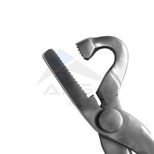 Premium 14-Inch Farrier Hoof Nail Clincher Heavy-Duty Curved Jaw Equine Farrier Tool Hecho de acero al cromo vanadio - Product Image 5