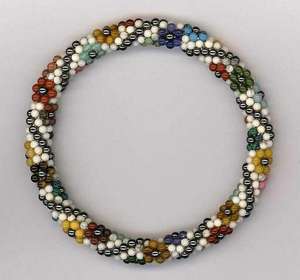 Stackable Boho Chic <b>Bead</b> <b>Bracelet</b> Layered Wristwear for Women by MD Handicraft - Product Image 4