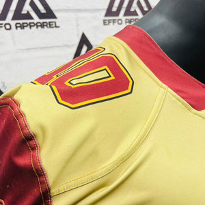 Uniformes Deportivos de Poliéster Hechos a Medida 2026, Camisetas de Fútbol Americano al por Mayor, Camiseta de Fútbol Americano Personalizada - Product Image 4