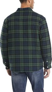 Dear Love – veste en flanelle polaire pour homme, Plaid ajusté, doublure lourde, manteau en flanelle - Product Image 4