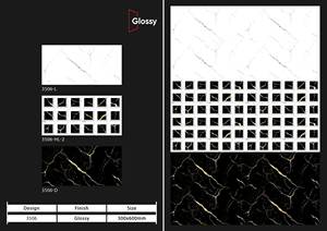 Meilleure qualité 3D Digital 300x600 Carreaux muraux extérieurs en porcelaine Finition mate pour intérieur pour revêtement mural extérieur et décoration de chambre - Product Image 5