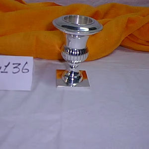 Enfriador de vino de Metal Chapado en plata de 5L, cuenco para servir bebidas, cuenco perforador para fiestas, cubo de hielo - Product Image 1