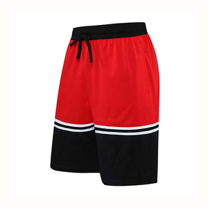 Short de sport décontracté pour hommes Short en maille à séchage rapide d'été Poches motif Hip Hop Couleurs unies Genou mi entier French Terry - Product Image 5