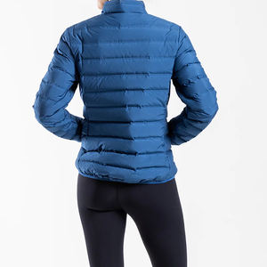 เสื้อแจ็คเก็ตพัฟเฟอร์กันลมสำหรับผู้หญิงแบบยาวพิมพ์ลาย ระบายอากาศได้ดี เหมาะสำหรับฤดูหนาว สั่งทำขายส่งได้ คุณภาพสูง บริการ OEM - Product Image 2