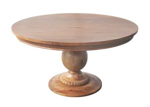 Soporte para pasteles de madera de base gruesa con parte superior redonda duradera para soporte de pasteles en capas durante cumpleaños, vacaciones o bodas - Product Image 6