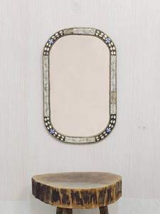 Marco de Espejo de Pared con Incrustaciones de Hueso Hecho a Mano de Alta Calidad, Elegante Espejo Decorativo de Diseño para Proyectos Residenciales y de Hostelería - Product Image 4