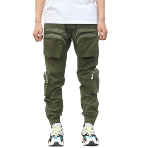 Pantalon cargo décontracté pour homme, jogging avec décoration en dentelle, pantalon de sport à séchage rapide avec poche latérale 2026 - Product Image 1