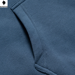 เสื้อสเวตเตอร์มีฮู้ดแบบสวมหัวแนวสตรีทใส่ได้ทั้งชายและหญิงเสื้อฮู้ดปักโลโก้แบบกำหนดเองขายส่ง - Product Image 6