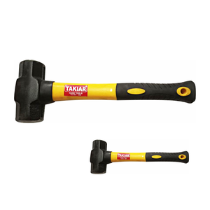 ค้อนตีเหล็กพร้อมด้ามไฟเบอร์กลาสสำหรับงานรื้อถอนก่อสร้างและงานอุตสาหกรรม เครื่องมือดูดซับแรงกระแทก ใช้งานสะดวกสบาย - Product Image 5