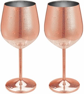 Premium Wine Cup Handmade Metal <b>Goblet</b> With Modern Stainless Steel Look For Home Bar Wedding And Gift Set - Product Image 6
