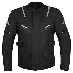 Mens Stand <b>Racing</b> Biker <b>Jacket</b> Waterproof Cordura Textile Removable Polyester Canvas Material for Motorbike Motorcycle OEM - Product Image 5