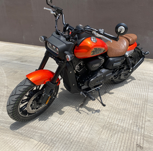 Motocicleta Clásica Retro de Gasolina de 400cc, Motor V-Twin de Cuatro Tiempos Refrigerado por Agua, con Certificación EEC, 140 km/h, Frenos ABS Delanteros y Traseros - Product Image 3