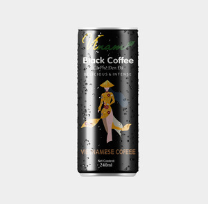 Vinam Yooh 240mL Café Negro Instantáneo Vietnamita Tradicional RTD de Primera Calidad con Notas Amargas Suaves de Chocolate, Crema, Frutas y Nueces - Product Image 3