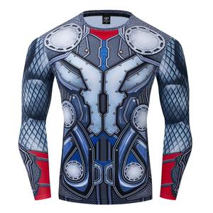 ชุดเสื้อและกางเกงขาสั้นผ้าย้อมสีสดใสชุดป้องกันผดผื่นแขนยาว - Product Image 1