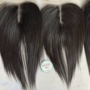 Venta al por mayor de extensiones de cabello humano de color natural con cierre sin enredos y sin derramamiento - Product Image 3