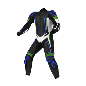 2025 nouveaux costumes de moto en cuir véritable dernier Style course hommes vestes en cuir et pantalons pour ensembles de moto - Product Image 1
